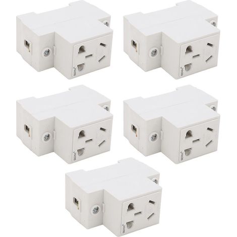 5-polige Steckdose, 250 V, robustes Material, stabile Ausführung, sichere und robuste modulare Industriesteckdose