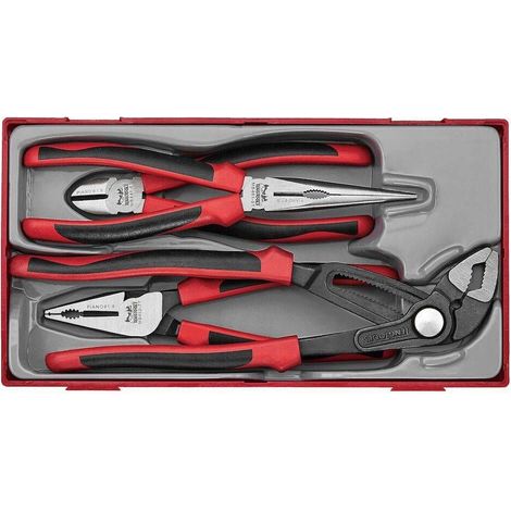 Zangensatz Teng Tools tt440-tq ergonomische Griffe Werkzeugtray (1/2)