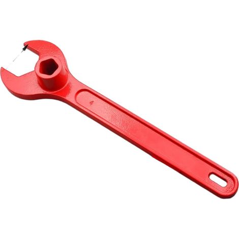 Clé De Bouche D'incendie - 1 Pièce - Fonte Et Acier - Levier Optimisé - Pompiers Ets Publics - 35 Cm (1/5)