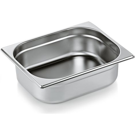 Bac inox GN 1/2 H 100 mm 6,5 ltr GN ESSENTIALS - Was Germany