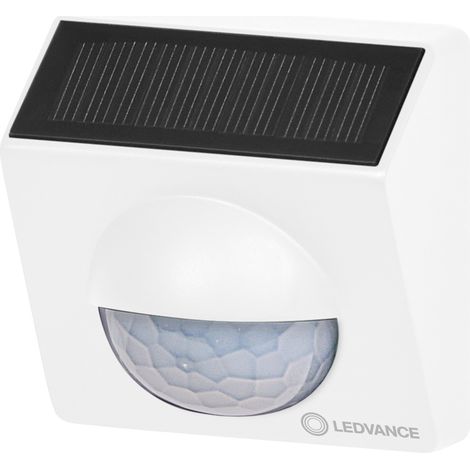 LEDVANCE SMART+ Capteur extérieur de détection de mouvement avec technologie WiFi et cellule solaire, blanc (1/4)