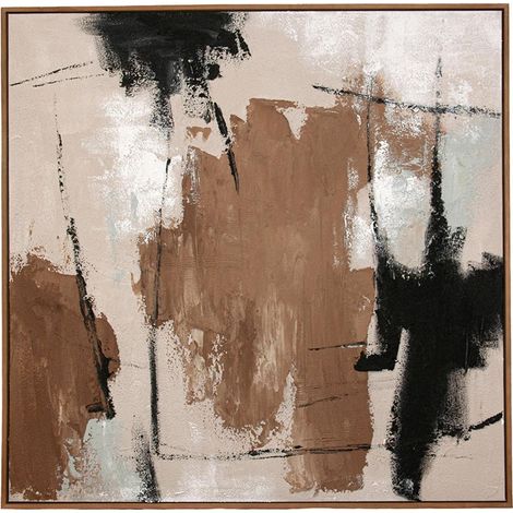 ANDREA HOUSE AX26016 Cuadro Abstracto Cairo 80X80Cm - ref: AX26016