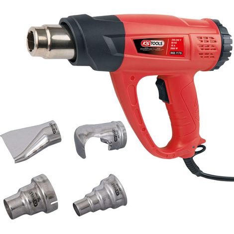 Pistola de aire caliente ks tools 960.1175 digital 2000W (1/3)