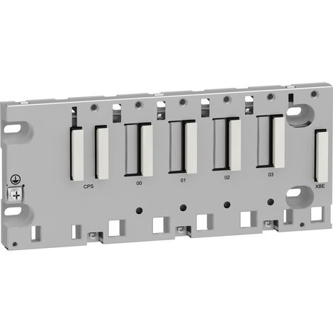 Rack 4 positions Bus X pour M340 - BMXXBP0400