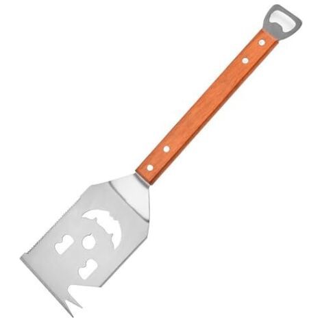 Ensemble barbecue avec gril et spatule, accessoires de barbecue amusants et outils de cuisine en plein air (1/4)