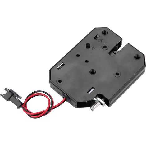 Serrure électromagnétique 12V pour tiroir, verrouillage électrique sans détecteur, installation facile (1/5)