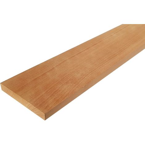 Listello legno massello di faggio piallato mm 10 x varie misure x 2900