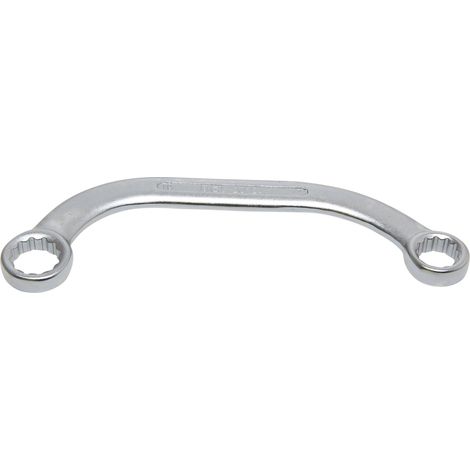 Llave de estrella doble forma de C 12 caras 17 x 19 mm