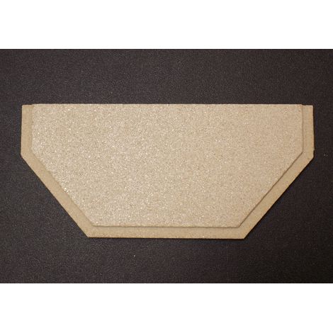 Déflecteur en bas C pour poêles à cheminée Pori 5 de Oranier - vermiculite - dimensions d'encastrement parfaitement adaptées