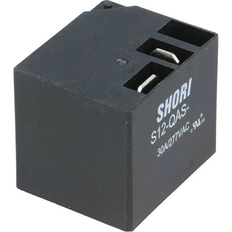 Relé Potencia 12Vdc 30Amp Cerrado Reposo