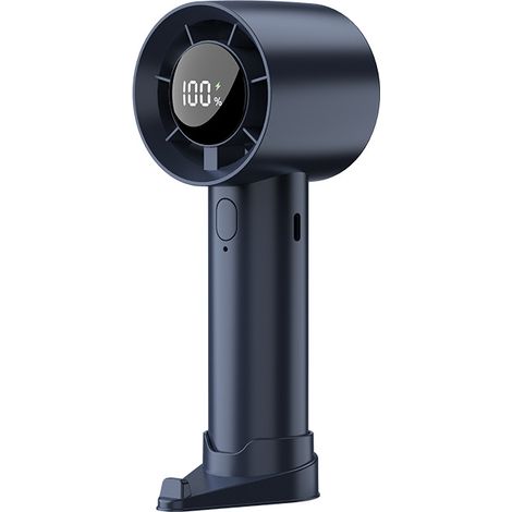 Ventilateur de Poche Sans Fil, Vitesse Réglable en Continu, Grande Autonomie et Puissant, Recharge USB, Compact pour Voyage-x