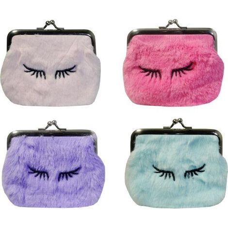 Portamonete in peluche MIX