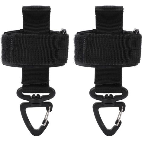 Paquete de 2 clips multiusos para cinturón con portaguantes para guantes de trabajo, jardinería y obras de construcción. (1/5)