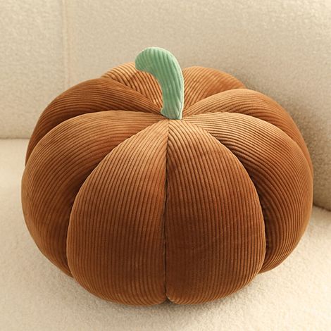 Kürbis-Plüschtier, dekoratives Herbstkissen, niedliches Dekokissen als Geschenk (für Frauen) – Abverkauf