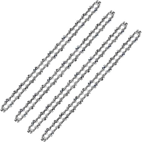 Chaînes de tronçonneuse 3/8 LP 40 cm, 56 maillons, 1,3 mm, faible recul, compatibles avec Einhell, Husqvarna, Makita et Bosch. (1/4)