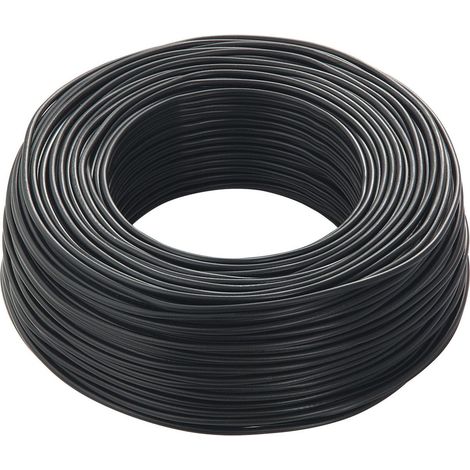 Cavo Filo Elettrico Unipolare FS17 Sezione 2,5mmq Colore Nero Matassa 100m (1/4)