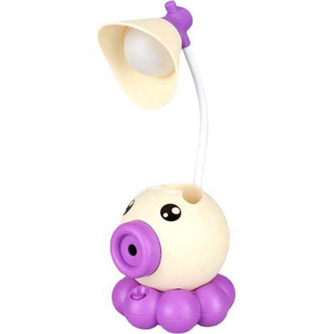 Violte Desk Lamp, Cute Octopus Shape LED Desk Lamp Foldable Multifunctional Light USB Charging Cute
