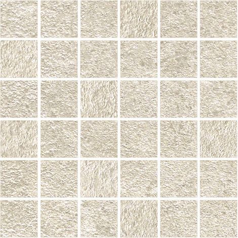 Carrelage effet pierre CAREA Mosaïque 5x5cm sable - Naturel - boîte de 0.45 m2 - Mosaïque 5x5cm sable - boîte de 0.45 m2 - Mosaïque 5x5 Mosaïque 5x5