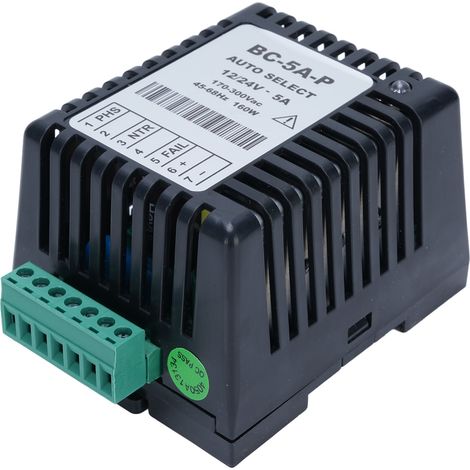 Batterieladegerät für Stromaggregate 170 bis 300 V BC-5A-P 12 V 24 V Automatisches intelligentes Lademodul (1/5)