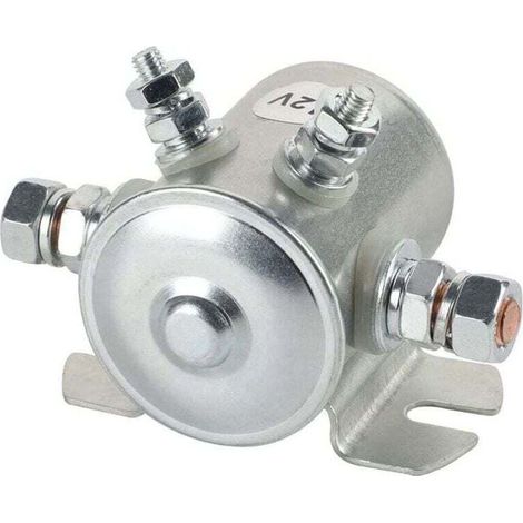 Relais Démarreur 12V DC Service Continu 300A Max pour Chariot Golf Treuil Marine Pointe (1/4)