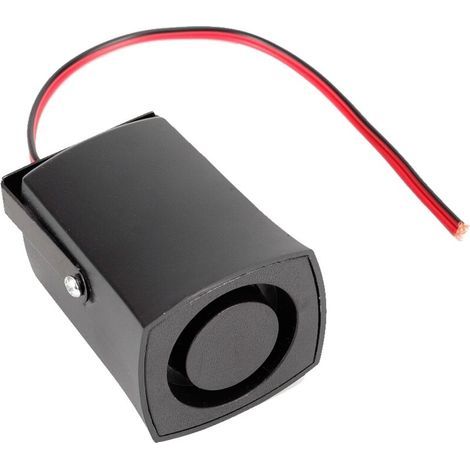 Buzzer de recul ABS noir 115 dB – Alarme de marche arrière pour voiture, haute puissance, résistant aux intempéries (1/5)