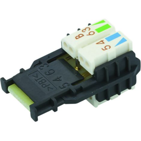 Telegärtner 100020632 MFP8 Adermanager T568A für AWG24/1-AWG22/1, AWG27/7-AWG22/7 100020632 Stecker
