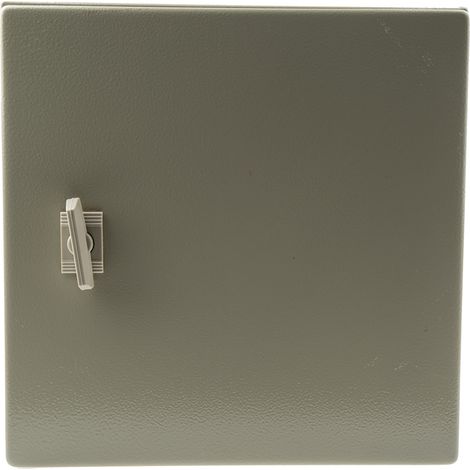 Coffret mural RS PRO en Acier RAL 7032 dim. ext. 300 x 300 x 210mm, IP66 ( Prix pour 1 ) (1/5)