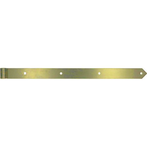 Penture pointu volet battant 18X400 Bichromaté - 1 pièce (1/3)