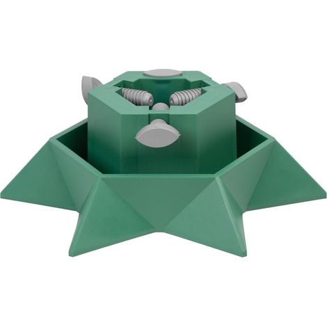 Support MagicHome Noël STAR, 395 mm, plastique, pour sapin de Noël, 90 mm/2.5 m