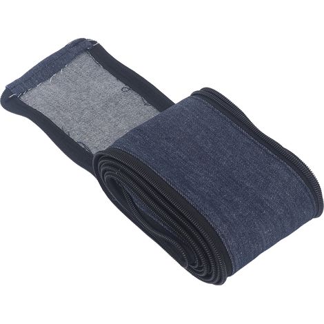 Housse de câble de torche de soudage TIG avec fermeture éclair, gaine de protection en denim, 5 cm x 4 m (1/5)