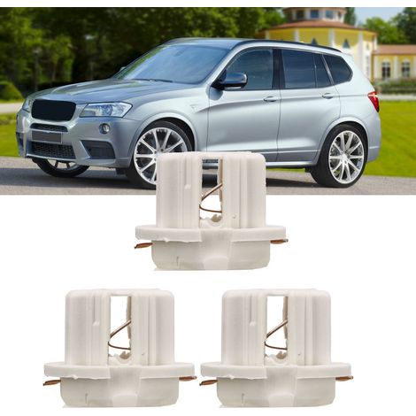 Douilles d'ampoules, douilles de feux arrière et de feux stop (lot de 3) compatibles avec BMW Série 7, X3, X5, E32, E38, E70, E83 (1/5)