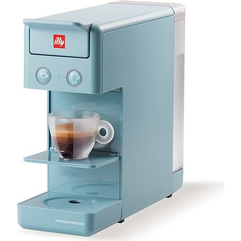 illy Macchina da Caffe' a Capsule Iperespresso Y3.3 Azzurro (1/5)