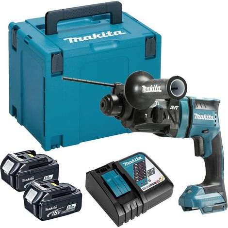 Perfo-burineur SDS-Plus 18V LXT 1,7 J (2x3,0 Ah) en MAKPAC - MAKITA DHR182RFJ