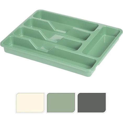 PORTA POSATE PER CASSETTO 33X26X3,5CM COLORI ASSORTITI, CASA, ACCESSORI CUCINA