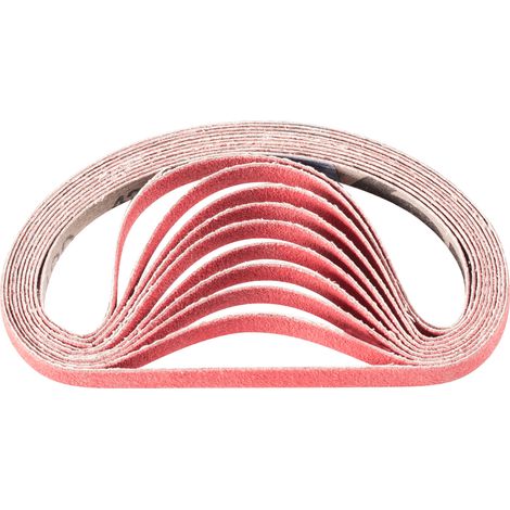PFERD TOOLS Keramikkorn Schleifband BA 9x305 mm CO-COOL120 für Edelstahl-Schliff mit Bandschleifer 100 Stk