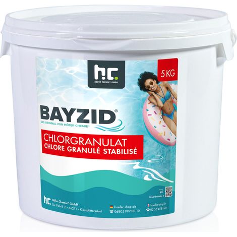 5 kg BAYZID® Chlorgranulat für Pools (1/5)