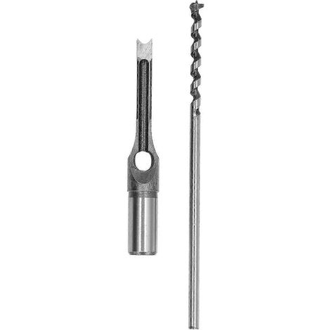 Mèche à mortaiser carrée en acier allié, burin à mortaiser réglable, outil électrique pour le travail du bois, 9,5 mm (1/5)