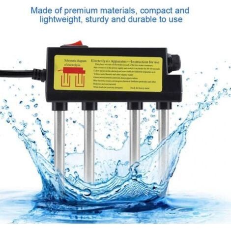YMYNY Testeur de qualité de l'eau électrolyseur-portable de l'eau moniteur d'impuretés de l'eau compteur de test de Machine d'électrolyseur (1/4)