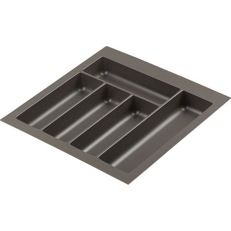 Bandeja para cubiertos Nolago para Merivobox 408x423mm gris basalto SANS MARQUE