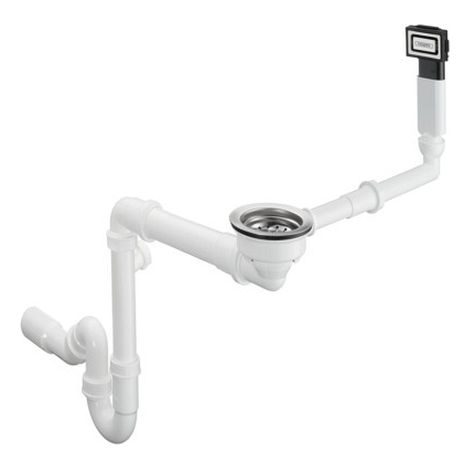 Hansgrohe - Ab- und Überlaufgarnitur für Granitspülbecken, verchromt 43927000