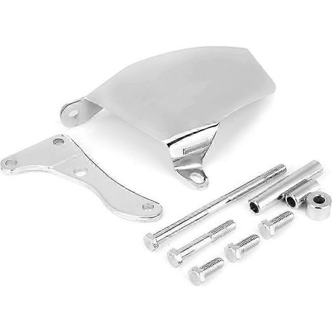 Support d'alternateur en aluminium pour pompe à eau longue Chevy 350 - Finition électroplaquée (1/5)
