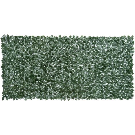 Seto Artificial en Rollo 3x1,5 m Pantalla de Cerca de Privacidad para Balcón Valla Jardín Exterior Planta Decorativa de Pared PE