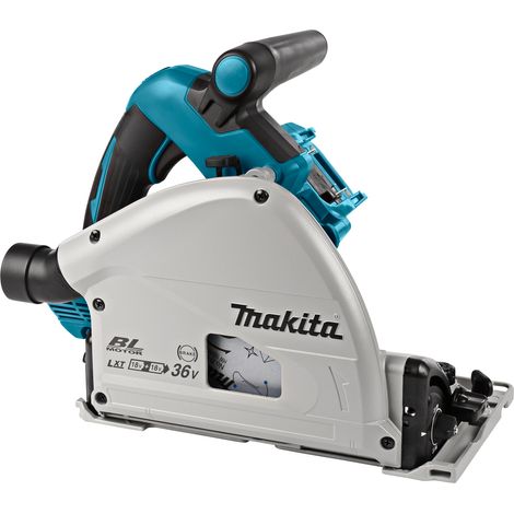 Makita DSP600ZJ2 36V (2x18V) Sierra circular de inmersión en Makpac - 165 mm