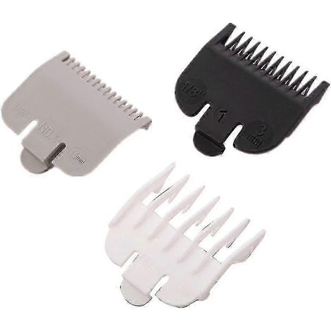 Lot de 3 sabots universels pour tondeuse à cheveux, peigne de guidage, calibre 1,5 mm / 3 B (1/4)