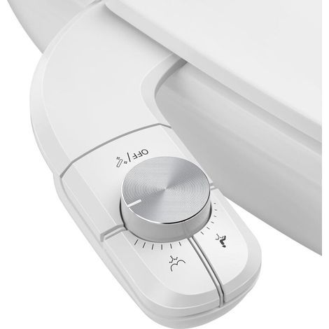 Douchette légère pour les fesses. double buse autonettoyante à angle réglable. lavage hygiénique fessier et intime. pression d'eau réglable (1/5)
