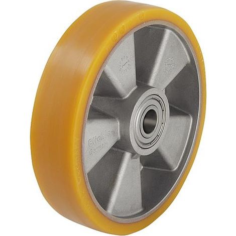 Roue polyuréthane corps alu fortes charges-ALTH 125/15K - Blickle