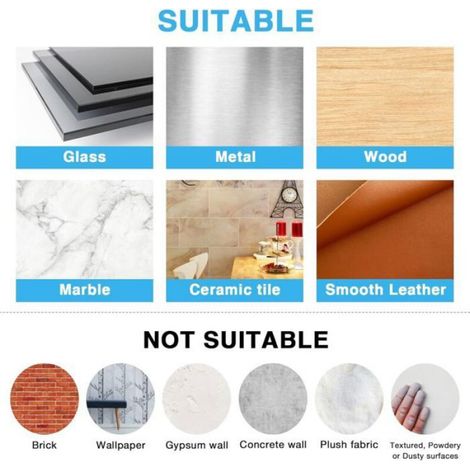 Scratch Autocollant Double Face, 24 Pièces, Tampons Adhésifs pour Maison et Bureau (1/5)