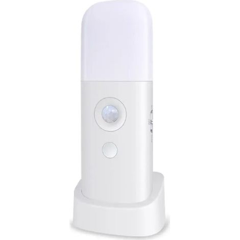 Veilleuse À Détecteur De Mouvement - 130 Lm - 5 Niveaux De Luminosité - Batterie 2000 MAh Rechargeable - Portée 6 M - Pour Chambre Enfant Couloir Escalier - 1 Pièce (1/5)