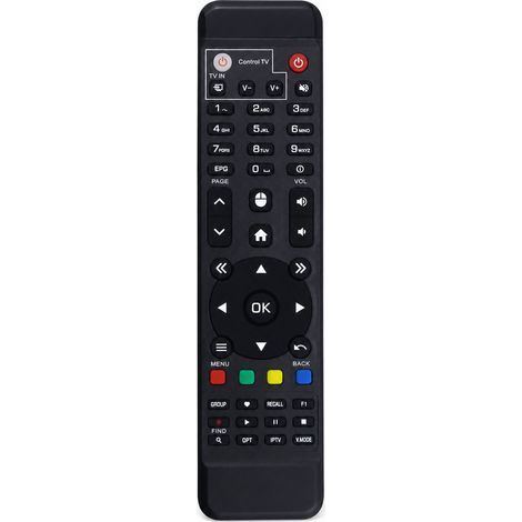 Télécommande pour Décodeur TV Compatible avec Amiko A6N (1/5)