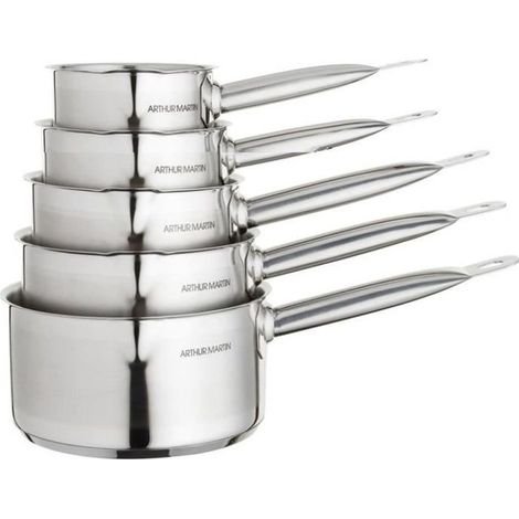 Set of Kellen arthur martin versilberter Edelstahl 5 Stk. (1/5)